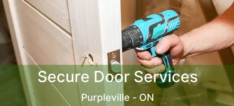 Secure Door Services Purpleville - ON