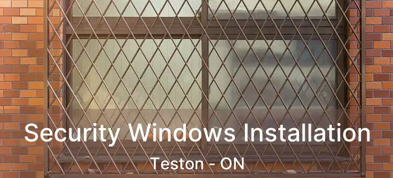  Security Windows Installation Teston - ON