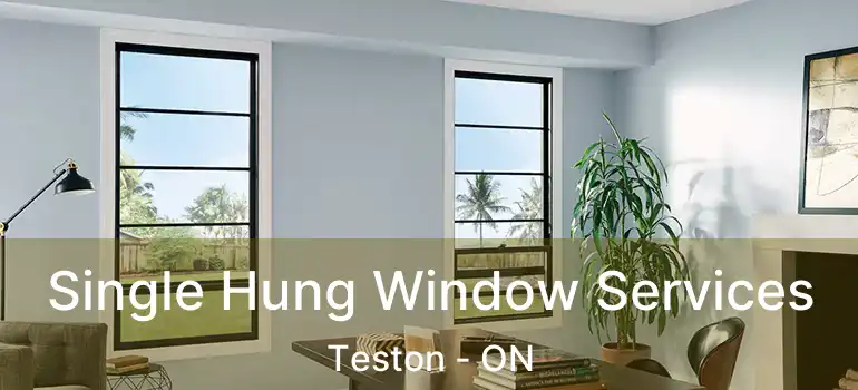  Single Hung Window Services Teston - ON