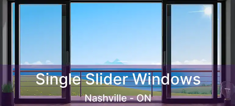  Single Slider Windows Nashville - ON