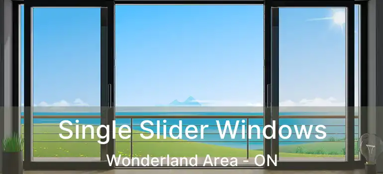 Single Slider Windows Wonderland Area - ON