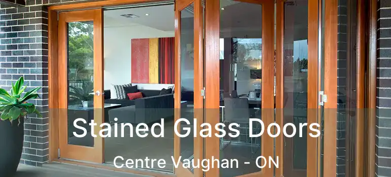  Stained Glass Doors Centre Vaughan - ON