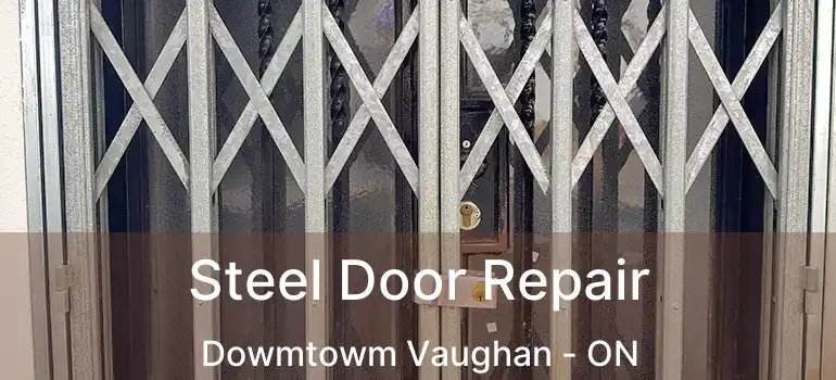 Steel Door Repair Dowmtowm Vaughan - ON