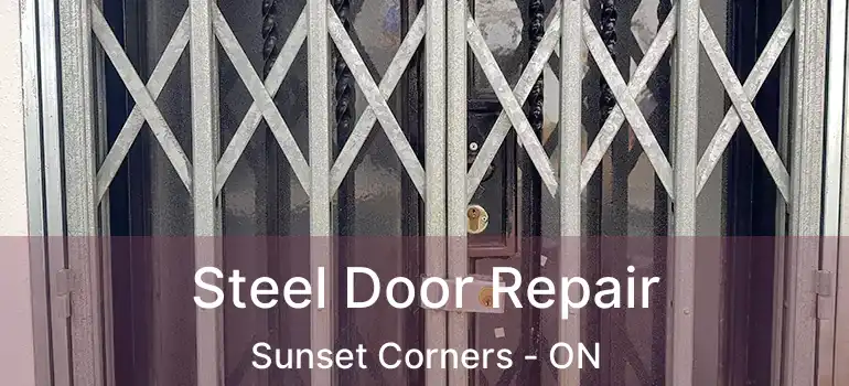  Steel Door Repair Sunset Corners - ON