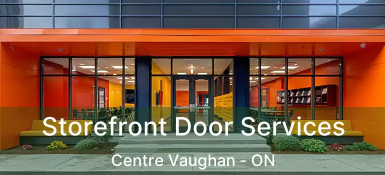 Storefront Door Services Centre Vaughan - ON