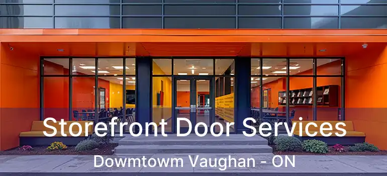  Storefront Door Services Dowmtowm Vaughan - ON