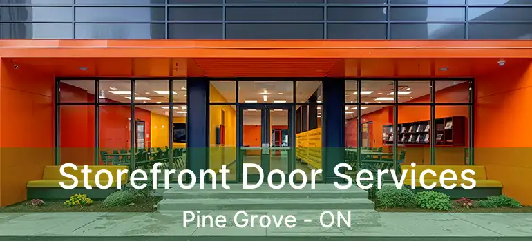 Storefront Door Services Pine Grove - ON