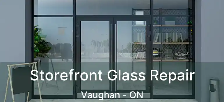  Storefront Glass Repair Vaughan - ON