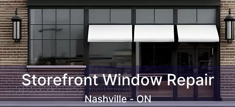  Storefront Window Repair Nashville - ON