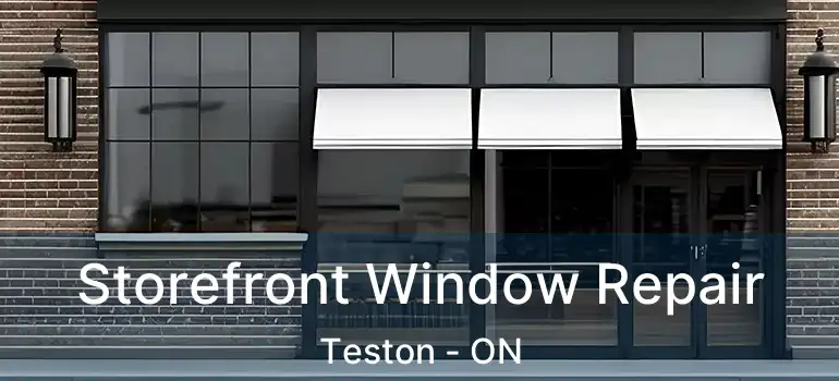 Storefront Window Repair Teston - ON