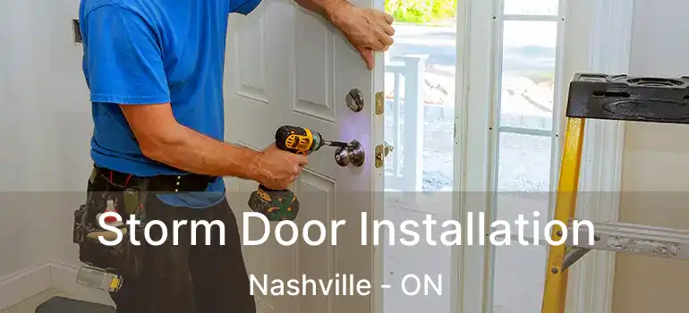  Storm Door Installation Nashville - ON