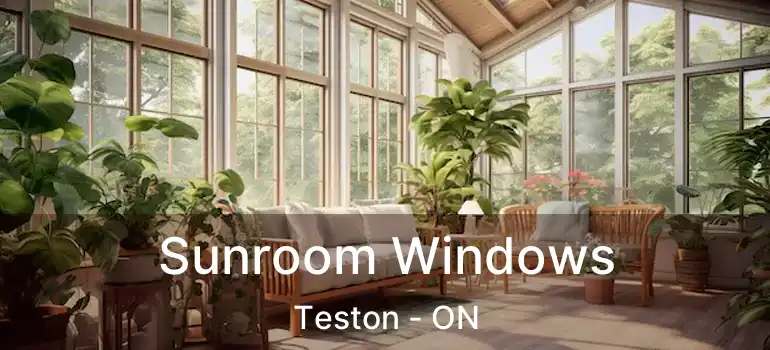 Sunroom Windows Teston - ON