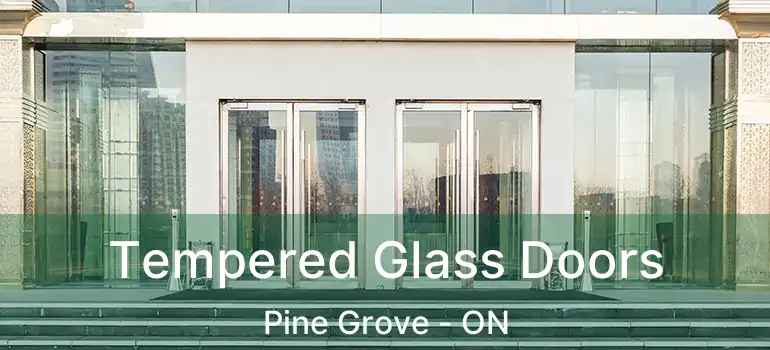 Tempered Glass Doors Pine Grove - ON