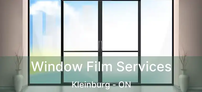  Window Film Services Kleinburg - ON