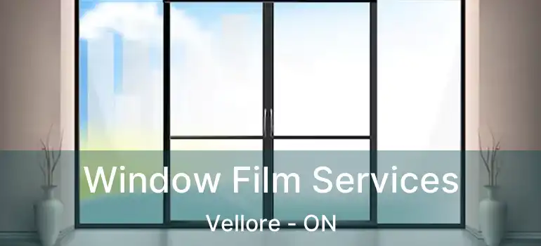 Window Film Services Vellore - ON