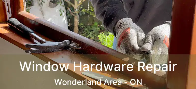  Window Hardware Repair Wonderland Area - ON