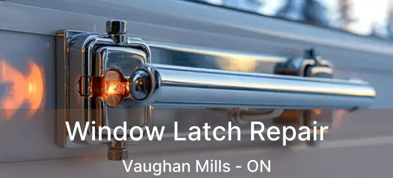  Window Latch Repair Vaughan Mills - ON