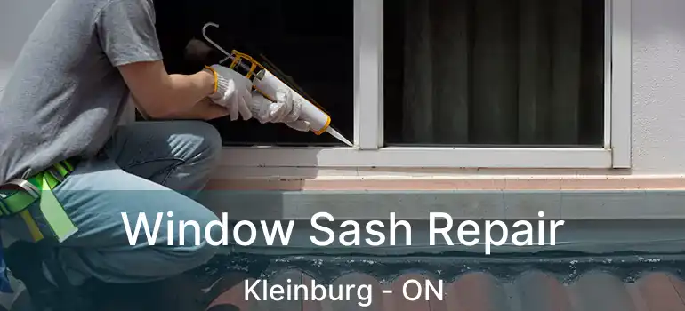  Window Sash Repair Kleinburg - ON