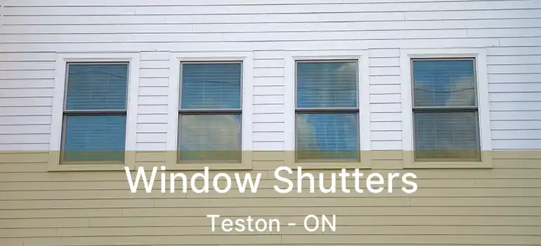 Window Shutters Teston - ON