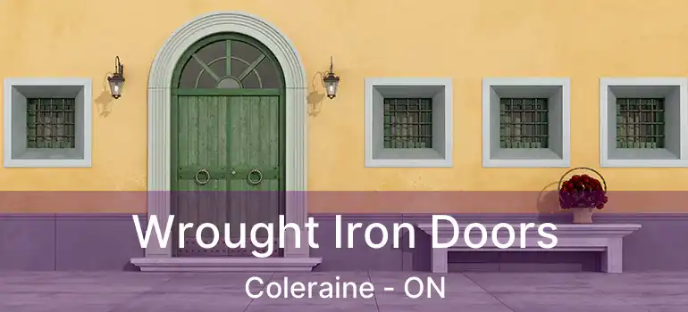  Wrought Iron Doors Coleraine - ON