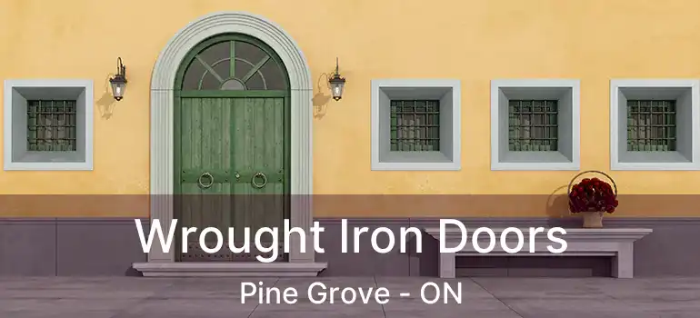 Wrought Iron Doors Pine Grove - ON