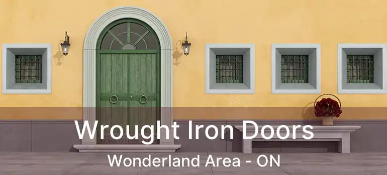 Wrought Iron Doors Wonderland Area - ON